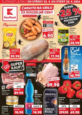 kaufland - Kaufland - Ostrava leták na příští týden od středy 22.04.2026 do úterý 28.04.2026