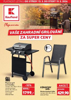 kaufland - Budoucí Kaufland - Ostrava - Domácnost leták platný od středy 13.05.2026 do úterý 19.05.2026