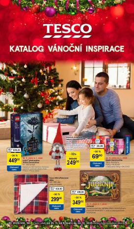 tesco - Aktuální leták Tesco - Vánoční katalog od 25.11. do 24.12.