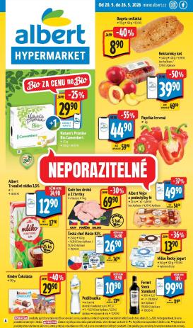 albert - Budoucí Albert Hypermarket leták platný od středy 20.05.2026 do úterý 26.05.2026
