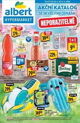 albert - Budoucí Albert Hypermarket - Akční katalog leták platný od středy 20.05.2026 do úterý 02.06.2026