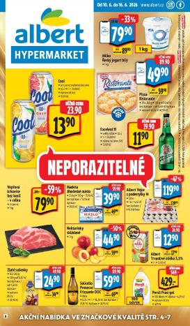 albert - Budoucí Albert Hypermarket leták platný od středy 10.06.2026 do úterý 16.06.2026