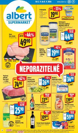 albert - Budoucí Albert Supermarket leták platný od středy 02.09.2026 do úterý 08.09.2026