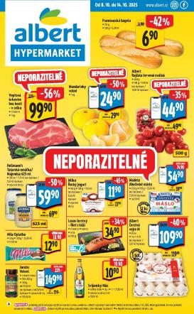 albert - Aktuální leták Albert Hypermarket od 08.10. do 14.10.