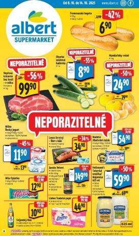 albert - Aktuální leták Albert Supermarket od 08.10. do 14.10.