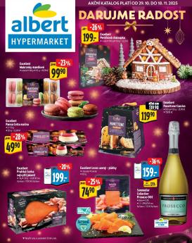 albert - Aktuální leták Albert Hypermarket - Vánoce od 29.10. do 18.11.