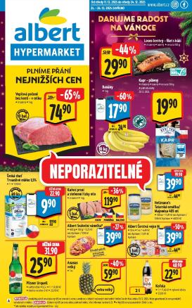 albert - Aktuální leták Albert Hypermarket od 17.12. do 24.12.