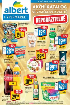 albert - Albert Hypermarket - Akční katalog leták platný od 28.01. do 10.02.