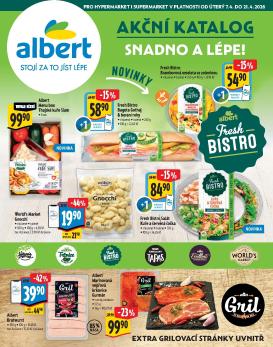 albert - Albert Hypermarket - Akční katalog leták platný od úterý 07.04.2026 do úterý 21.04.2026