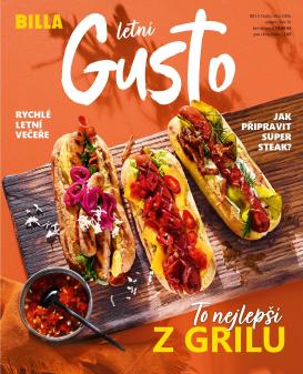 billa - Aktuální Billa - Gusto magazín leták platný od pondělí 01.06.2026 do úterý 30.06.2026