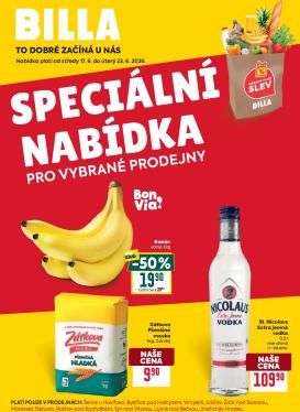billa - Aktuální Billa - Speciální nabídka: vybrané prodejny leták platný od středy 17.06.2026 do úterý 23.06.2026