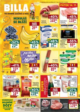 billa - Aktuální leták Billa - Malý leták od 19.11. do 25.11.