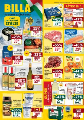billa - Aktuální leták Billa - Malý leták od 14.01. do 20.01.