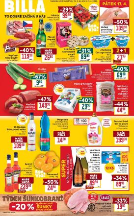 billa - Budoucí Billa - Malý leták leták platný od středy 22.04.2026 do úterý 28.04.2026