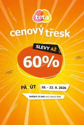 teta-drogerie - Archiv - Teta drogerie - Cenový třesk v Tetě! leták od 18.09.2026 do 22.09.2026