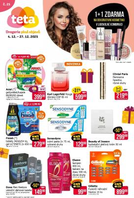 teta-drogerie - Aktuální leták Teta drogerie od 04.12. do 27.12.