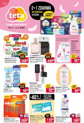 teta-drogerie - Budoucí Teta drogerie leták platný od čtvrtka 23.04.2026 do pondělí 04.05.2026