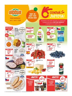 globus - Aktuální leták Globus - České Budějovice od 02.01. do 06.01.