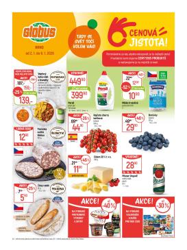 globus - Aktuální leták Globus - Brno od 02.01. do 06.01.
