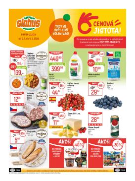 globus - Aktuální leták Globus - Praha - Zličín od 02.01. do 06.01.