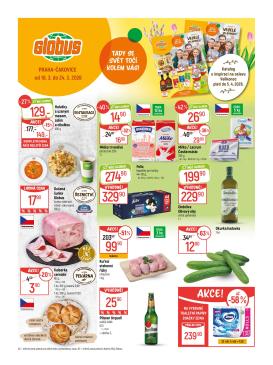 globus - Globus - Praha - Čakovice leták platný od středy 18.03.2026 do úterý 24.03.2026