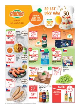 globus - Globus - Olomouc leták platný od středy 08.04.2026 do úterý 14.04.2026