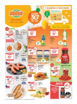 globus - Globus - Praha - Čakovice leták na příští týden od středy 29.04.2026 do úterý 05.05.2026