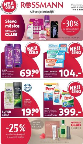 rossmann - Budoucí ROSSMANN leták platný od středy 20.05.2026 do úterý 02.06.2026
