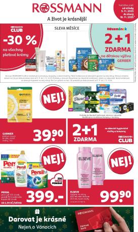 rossmann - Aktuální leták ROSSMANN od 05.11. do 18.11.