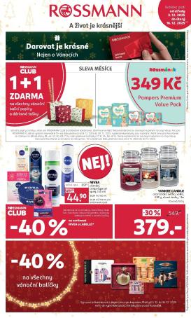 rossmann - Aktuální leták ROSSMANN od 03.12. do 16.12.