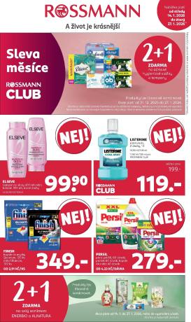 rossmann - Aktuální leták ROSSMANN od 14.01. do 27.01.