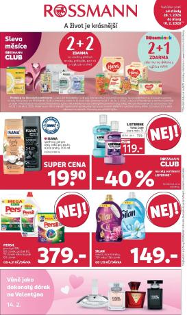 rossmann - ROSSMANN leták platný od 28.01. do 10.02.