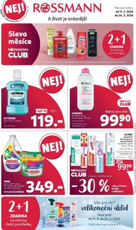 rossmann - ROSSMANN leták platný od středy 11.03.2026 do úterý 24.03.2026