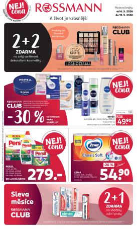rossmann - Aktuální ROSSMANN leták platný od středy 06.05.2026 do úterý 19.05.2026