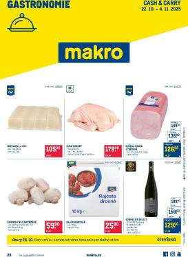 makro - Aktuální leták Makro - Gastronomie od 22.10. do 04.11.