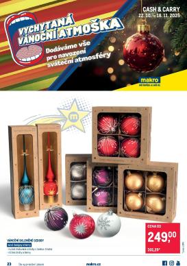 makro - Aktuální leták Makro - Dekorace od 22.10. do 18.11.
