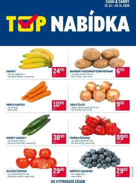 makro - Aktuální leták Makro - TOP ovoce a zelenina od 13.11. do 19.11.