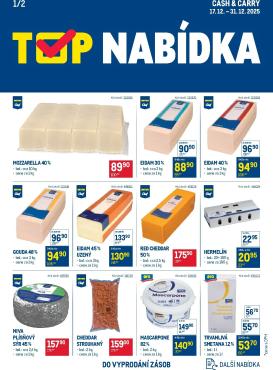 makro - Aktuální leták Makro - TOP mléčné výrobky od 17.12. do 31.12.