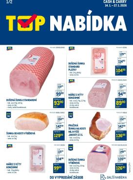 makro - Aktuální leták Makro - TOP uzeniny od 14.01. do 27.01.