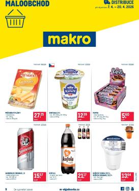 makro - Aktuální Makro - Maloobchod - Distribuce leták platný od úterý 07.04.2026 do pondělí 20.04.2026
