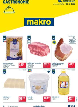 makro - Aktuální Makro - Gastronomie - Distribuce leták platný od úterý 05.05.2026 do pondělí 18.05.2026