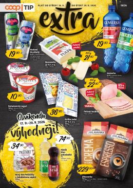 coop - Budoucí Coop - Tip extra leták platný od středy 16.09.2026 do úterý 29.09.2026