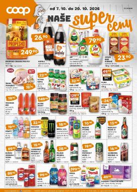 coop - Aktuální Coop - Naše značky leták platný od středy 07.10.2026 do úterý 20.10.2026