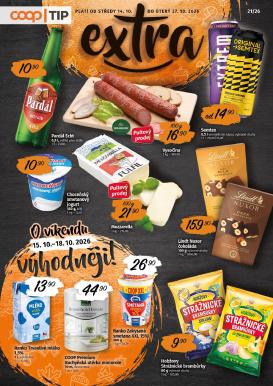 coop - Budoucí Coop - TIP extra leták platný od středy 14.10.2026 do úterý 27.10.2026
