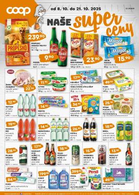 coop - Aktuální leták Coop - Naše značky od 08.10. do 21.10.