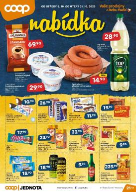 coop - Aktuální leták Coop - Střední Čechy od 08.10. do 21.10.