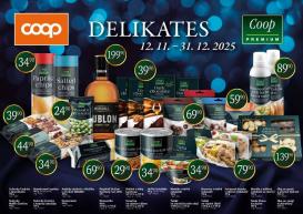 coop - Aktuální leták Coop - Delikates Vánoce od 12.11. do 31.12.
