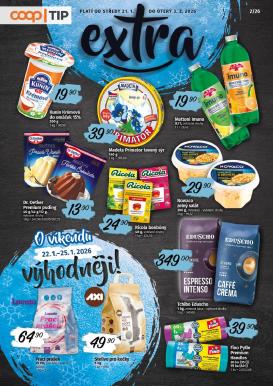 coop - Aktuální leták Coop - Tip extra od 21.01. do 03.02.