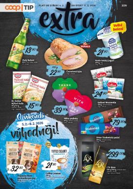 coop - COOP - Tip Extra leták platný od středy 04.02.2026 do úterý 17.02.2026