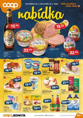 coop - Coop - Východní Čechy leták platný od středy 25.02.2026 do úterý 10.03.2026